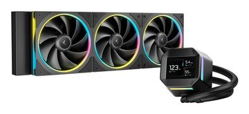 DEEPCOOL Hladilnik za procesor DeepCool LM360, 360mm, ARGB, črn
