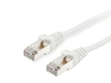 Equip Cat.6 S/FTP Patch kabel, 50m, bela