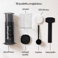 Aeropress AeroPress XL aparat za kavo, črn/prozoren