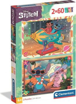Clementoni Puzzle Stitch: Hawaiian Fun 2x60 kosov