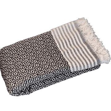 MIABELLA Pregrinjalo COZY temno siva 170x200