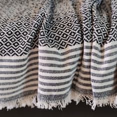 MIABELLA Pregrinjalo COZY temno siva 170x200