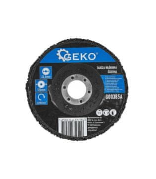 GEKO G00385A Brusni disk za kovino 125 x 22,2 mm