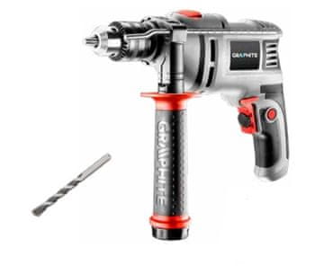 Graphite Graphite 58G726 udarno vrtalno kladivo 3000 vrt/min, siva