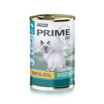 PRIME PUPIL Prime mokra hrana za mačke, losos s postrvjo, 400g