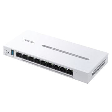 slomart ASUS EBG19P usmerjevalnik, 9-portni Gigabit PoE+, VPN, bela