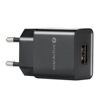everActive EverActive SC-100B 1A USB polnilec, črn