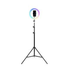 Hav Havit ST7026 - tripod s RGB svetlobnim obročem, črn