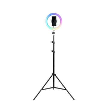 Hav Havit ST7026 - tripod s RGB svetlobnim obročem, črn