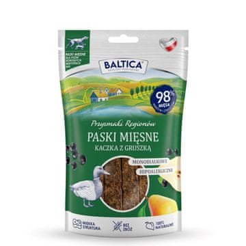 slomart BA5 BALTICA Piškotki Regij - Račje trakce s hruško, 90 g