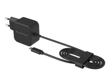 Conceptronic Conceptronic 67W GaN USB PD polnilnik z vgrajenim kablom