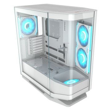 Cougar COUGAR FV270 ARGB PC ohišje Midi Tower, belo