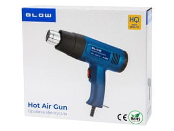 Electric Vročezračna pištola BLO, 1500/2500W, 300-650°C, oranžno-črna