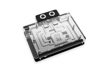 Alphacool Alphacool 10260 Backplate za hlajenje GPU, črno/krom, 1/4"