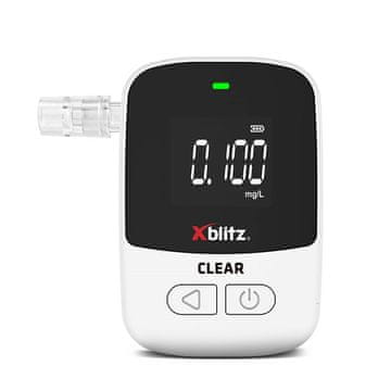 XBlitz XBLITZ CLEAR elektro-kemijski alkotest, bel