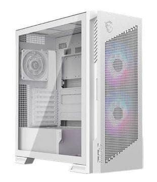 slomart MSI MPG VELOX 300R AIRFLOW PZ Midi Tower PC ohišje, belo