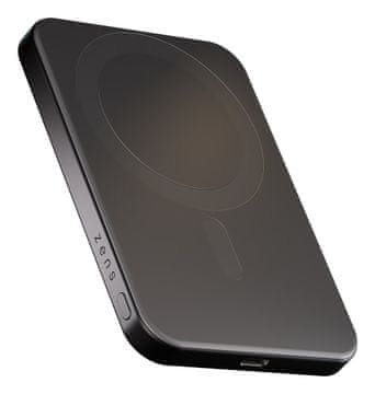 slomart ZENS Magnetic Powerbank 5000mAh MagSafe/Qi2 črna