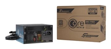 SES Seasonic CORE GC-750 ATX 3.1 napajalnik 750 W, črn
