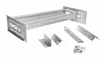 Equip Equip Rails 19', 3U DIN, RAL7035 Sive