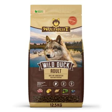 Wild WOLFSBLUT Wild Duck pasja hrana 12.5kg