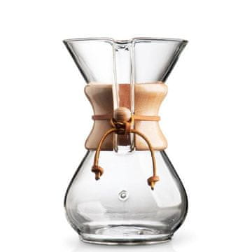 Classic CHEMEX CM-6A klasični kavni avtomat + 6 kozarcev - 900 ml, steklo/les