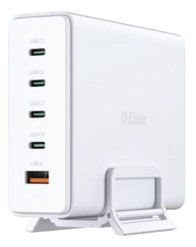 D-Link D-Link DUB-H240 240W GaN polnilnik, bel