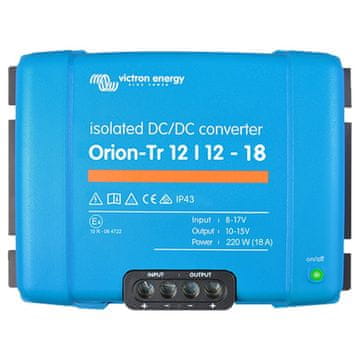 slomart Victron Energy Orion-Tr 12/12-18A pretvornik DC-DC, 220W