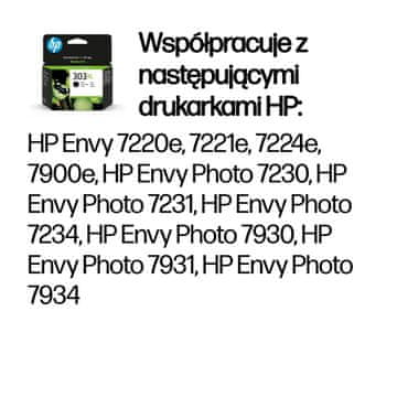 HP 303XL črn original črnilo, visoki izkoristek, 600 strani