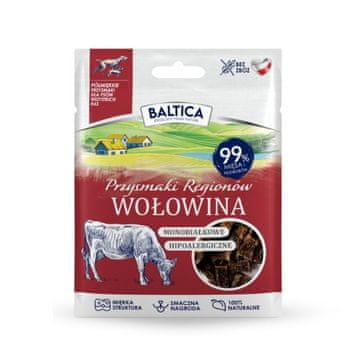 slomart BALTICA Monoprotein govedina - pasja poslastica, 30g