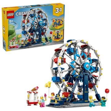 slomart LEGO Creator 3 v 1 31389 Ikonično kolo, 916 kosov