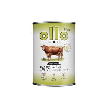 PLUS OLLO Plus mokra hrana za pse, govedina, 800g