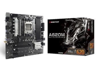 BIO Matična plošča BIOSTAR A620MP-E PRO (Socket AM5, DDR5)