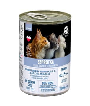 slomart PTR Mokra hrana za mačke, ribji okus, 400 g