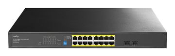 Cudy Cudy GS1020PS2 mrežni preklopnik, Unmanaged Gigabit Ethernet, PoE+, črn
