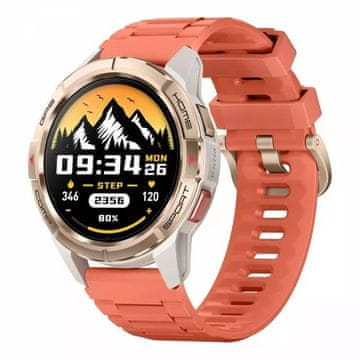 Mibro Mibro GS Active pametna ura, 1.43" AMOLED, merjenje srčnega utripa in SpO2, rožnato zlata