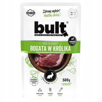 BULT BULT Vlažna hrana za pse z zajcem - 500g