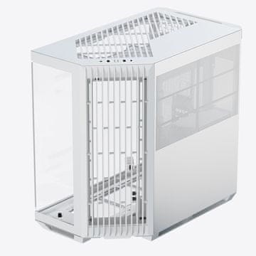 slomart APNX V1-WT-v1 Midi Tower PC ohišje, belo, z osvetlitvijo