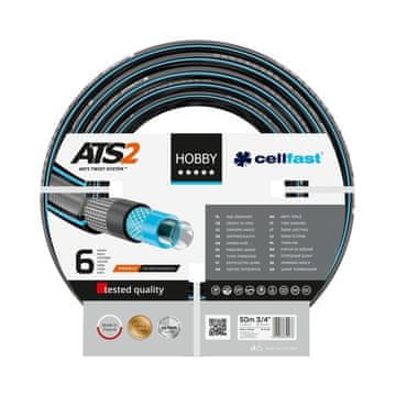 Cellfast Cellfast GARDEN HOSE HOBBY ATS2 vrtna cev 3/4" 50 m, modra/črna