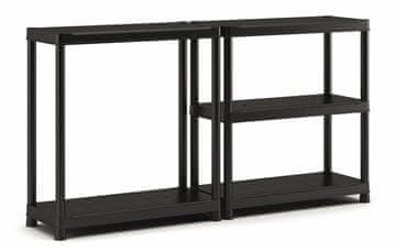 slomart KETER plastična knjižna omara, 5 polic, 90x45x182 cm