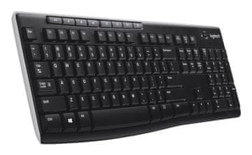 slomart Logitech K270 brezžična tipkovnica