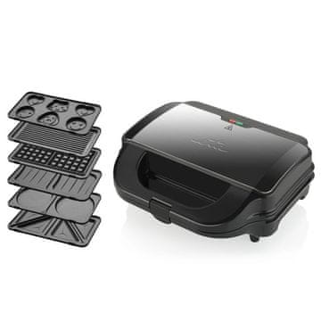 ETA Eta Sorento Plus toaster za sendviče 900 W, črn