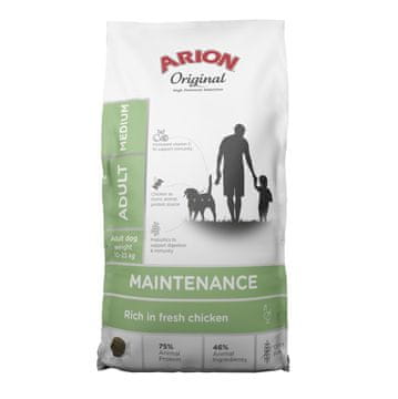 Arion ARION Original Originalna hrana za pse, Medium Maintenance Chicken, 12kg