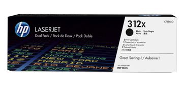 HP 312X toner, komplet 2 črna XL kartuši