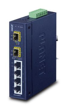 Planet PLANET IGS-620TF neupravljani Gigabit Ethernet mrežni preklopnik, modri