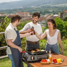 Black+Decker Plinski žar Black+Decker BXOP4900E, 2 gorilnika, nerjavno jeklo