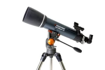 Celestron Celestron AstroMaster 102AZ reflekcijski teleskop 241x, črn