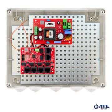 slomart AT3 IP-5-11-L3 mrežni preklopnik, 5x PoE, 1x Gigabit