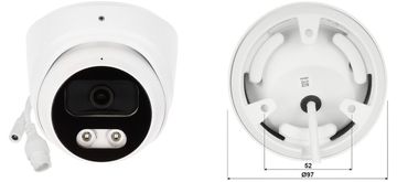 IP APTI AI803VA2IL-28W IP kamera 8.3 Mpx 4K UHD, 2.8mm leča