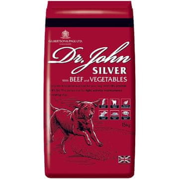 D&R DR JOHN Silver Beef - Suha hrana za pse z govedino 15 kg