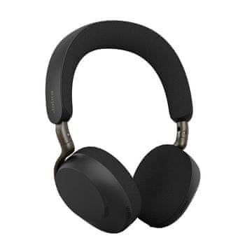 Jabra Jabra Evolve3 75 UC slušalke z Link390a in polnilno podlogo, črne